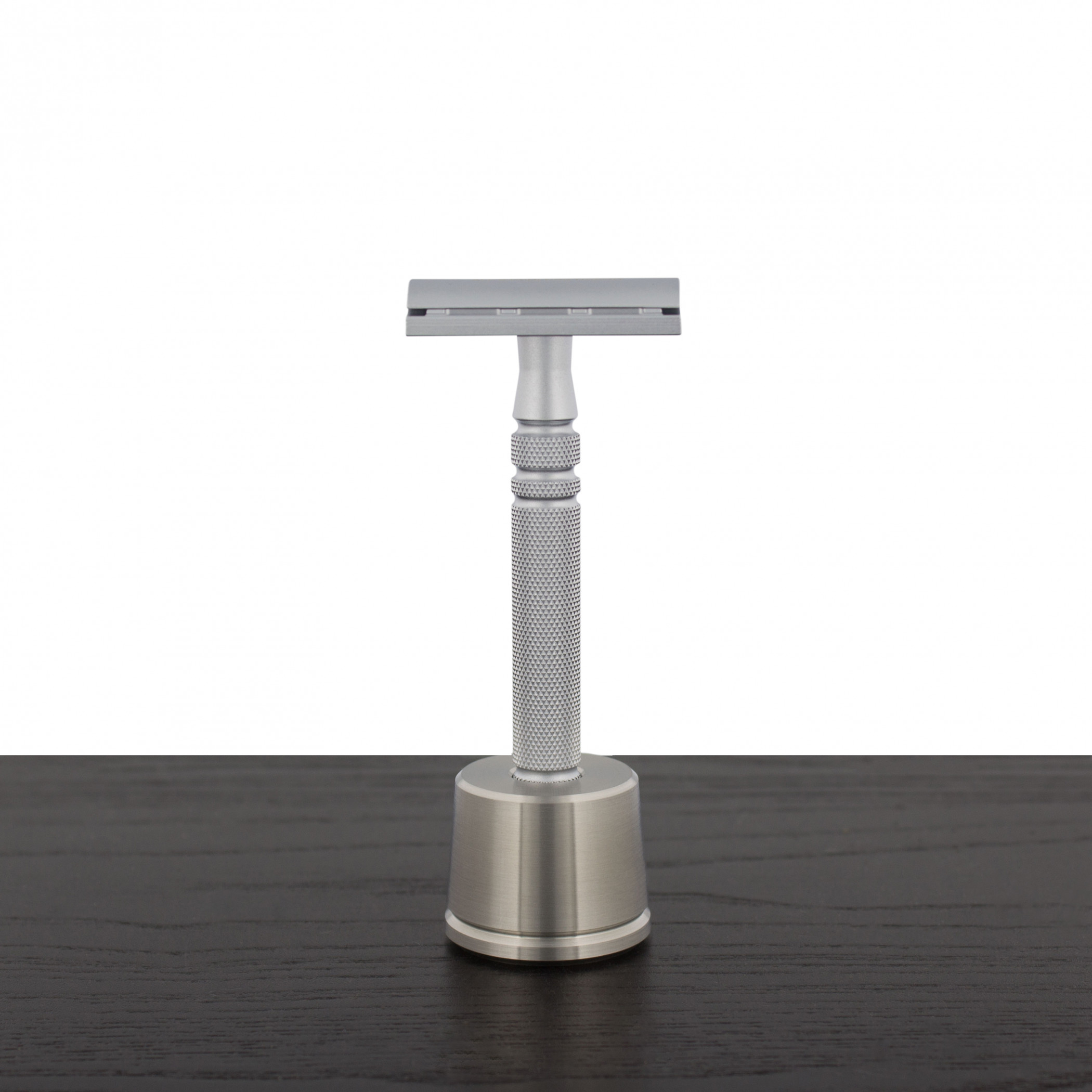 Feather AS-D2 Stainless Safety Razor with Stand - West Coast Shaving
